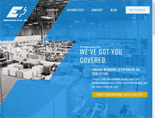 Tablet Screenshot of embossplus.com